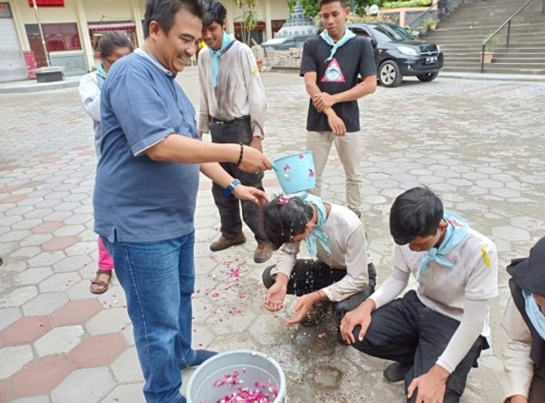 Pembabtisan Anggota Mapala Baru